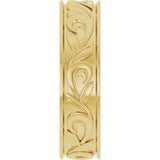 14K Yellow Gold .02 CTW Natural Diamond Band