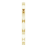 14K Yellow Gold 1.5 mm Diamond Faceted Band Size 6