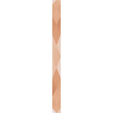 14K Rose Gold 1.5 mm Geometric Faceted Flat Band Size 5