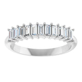 14K White Gold 1/2 CTW Lab-Grown Diamond Anniversary Band