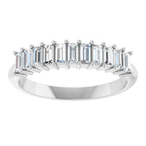 14K White Gold 1/2 CTW Lab-Grown Diamond Anniversary Band