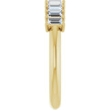 14K Yellow Gold 1/2 CTW Lab-Grown Diamond Anniversary Band