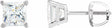 14K White Gold 1/5 CTW Natural Diamond Earrings