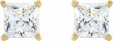 14K Yellow 1/5 CTW Natural Diamond Earrings