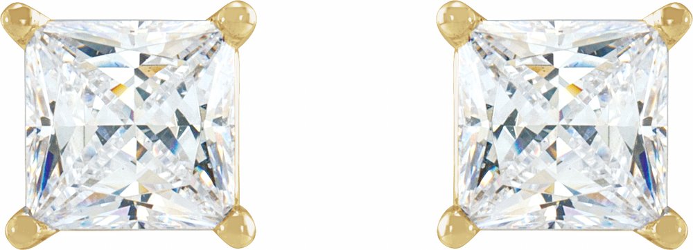 14K Yellow 1/5 CTW Natural Diamond Earrings