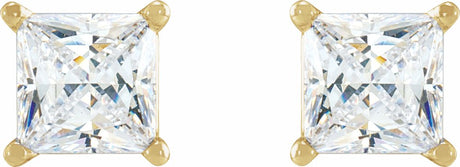 14K Yellow 1/5 CTW Natural Diamond Earrings