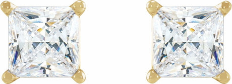 14K Yellow Gold 1/2 CTW Natural Diamond Earrings