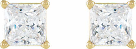 14K Yellow 1/10 CTW Natural Diamond Earrings