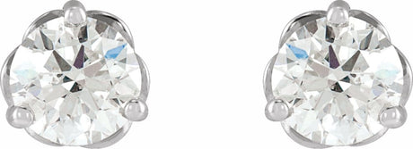 Round 1/2 CTW Lab-Grown Diamond Infinity-Inspired Earrings