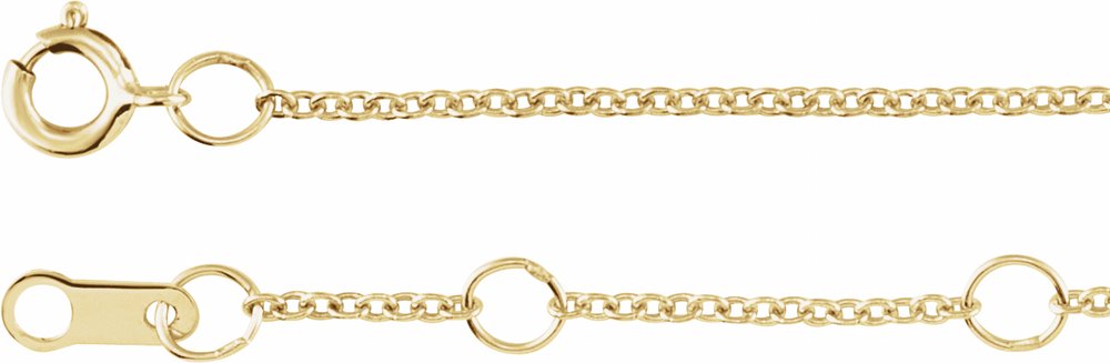 14K Yellow Patterned Bar Bracelet