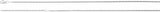 Rhodium-Plated Sterling Silver 1.25 mm Box 24" Chain