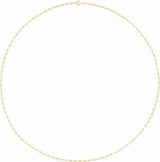 14K Yellow Gold-Filled 1.5 mm Figaro 20" Chain