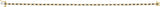 14K Yellow Gold Vermeil 5/8 CTW Lab-Grown Blue Sapphire & Lab-Grown Diamond Line 7 1/4" Bracelet