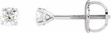 14K White Gold 1/4 CTW Natural Diamond Cocktail-Style Earrings
