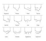 14K White 1/8 CTW Natural Diamond Libra 16-18" Necklace