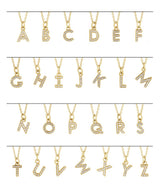 14K Rose Gold .03 CTW Natural Diamond Petite Initial L 16-18" Necklace