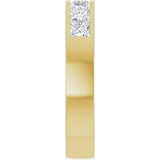 14K Yellow Gold 1 1/6 CTW Lab-Grown Diamond Band Size 7