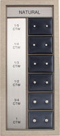 14K White 1/5-1 CTW Natural Diamond 4-Prong Stud Selling System
