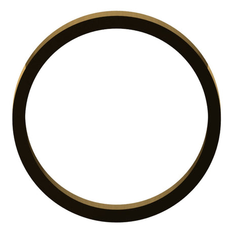 14K Yellow Gold 3.5 mm Flat Band Size 4.5