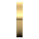 10K Yellow Gold 3.5 mm Flat Band Size 5.5