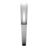 10K White Gold 3.5 mm Tapered Half Round Band Size 6.5
