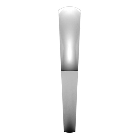 10K White 3.5 mm Tapered Half Round Band Size 9