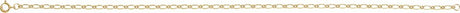 14K Yellow Gold 1.5 mm Figaro 7" Chain
