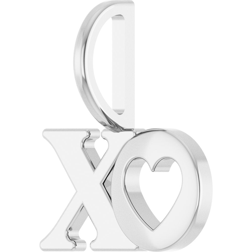 Sterling Silver XO Charm/Pendant