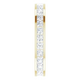 14K Yellow Gold 1 1/2 CTW Lab-Grown Diamond Eternity Band
