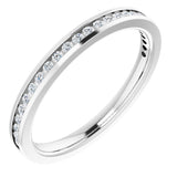14K White Gold 1/5 CTW Lab-Grown Diamond Anniversary Band