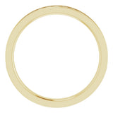 14K Yellow Gold 3/8 CTW Lab-Grown Diamond Anniversary Band