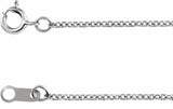 Sterling Silver .015 CTW Natural Diamond Off-Center Angel Wing 18" Necklace 