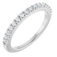 14K White 1/4 CTW Natural Diamond Anniversary Band