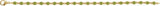 14K Yellow Natural Peridot 7 1/4" Line Bracelet