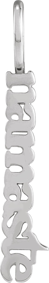 Sterling Silver Namaste Pendant