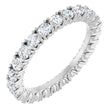 14K White Gold 1 1/2 CTW Lab-Grown Diamond Eternity Band