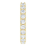 14K Yellow Gold 1 3/8 CTW Natural Diamond Eternity Band Size 4.5