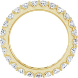 14K Yellow Gold 1 3/8 CTW Lab-Grown Diamond  Eternity Band
