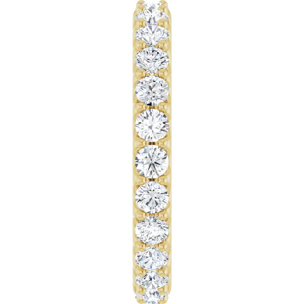 14K Yellow 1 1/2 CTW Lab-Grown Diamond  Eternity Band