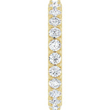 14K Yellow 1 1/2 CTW Lab-Grown Diamond  Eternity Band