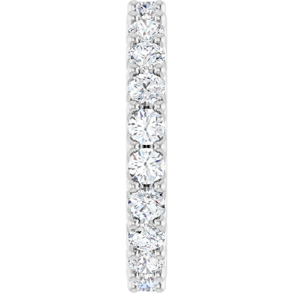 14K White 2 1/5 CTW Lab-Grown Diamond  Eternity Band
