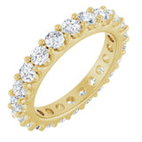 14K Yellow Gold 2 CTW Lab-Grown Diamond  Eternity Band