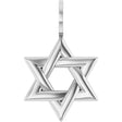 Sterling Silver Star of David Pendant