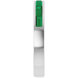 14K White Gold Lab-Grown Emerald Anniversary Band