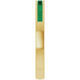 14K Yellow Gold Lab-Grown Emerald Anniversary Band