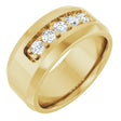 14K Yellow 1/2 CTW Lab-Grown Diamond Ring