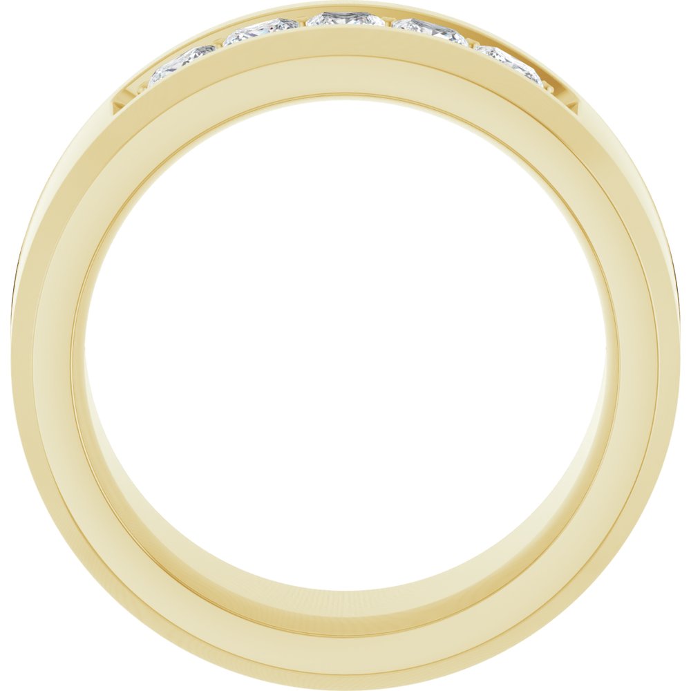 14K Yellow 3/4 CTW Lab-Grown Diamond Ring