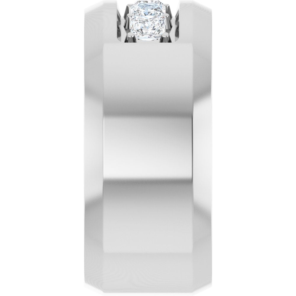 14K White 3/4 CTW Lab-Grown Diamond Ring