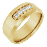 14K Yellow 1/5 CTW Lab-Grown Diamond Ring