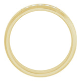 14K Yellow 1/6 CTW Lab-Grown Diamond Band